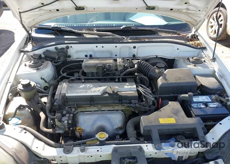 2005 Hyundai Accent Gls из США, поврежденный, VIN KMHCG45C65U652748